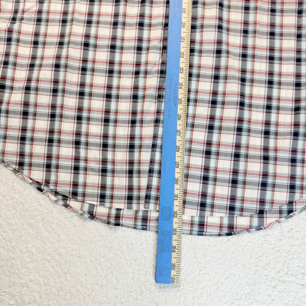 Polo Ralph Lauren Mens XXL Plaid Short Sleeve Button Down Shirt Classic‎ Fit - Picture 5 of 8